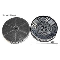 Elica Koolstoffilter CFC0038668 / Type 57  / CFC0140343 / KIT0161388 van Alapure HFK38668